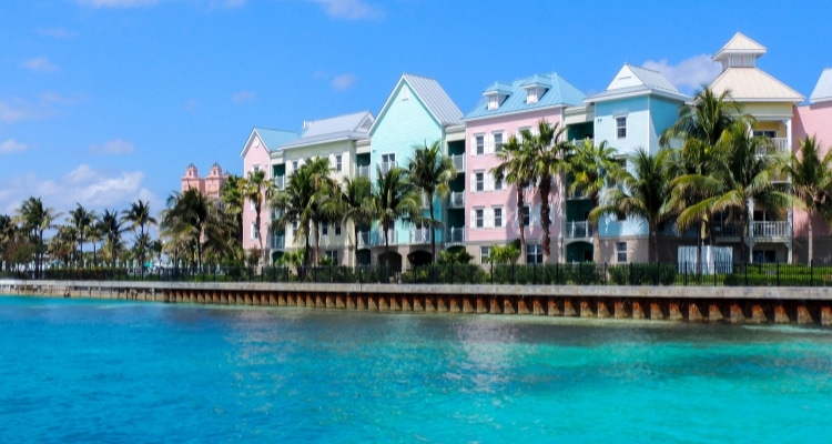 Account for a company in the Bahamas