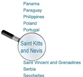 Services in the offshore jurisdiction of Nevis - mobile version