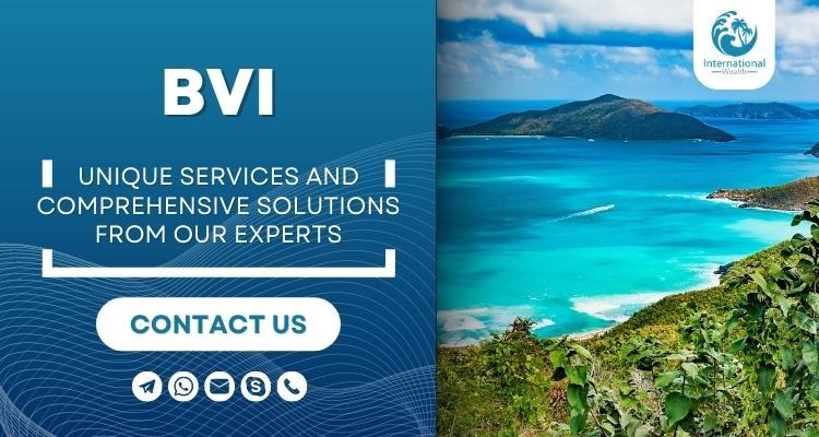 Country section - BVI