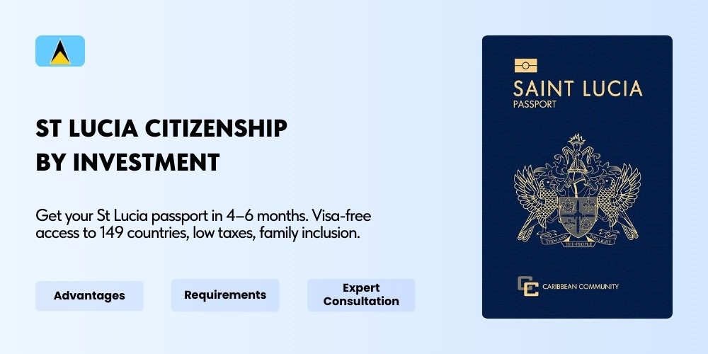 St Lucia Citizenship by Investment
