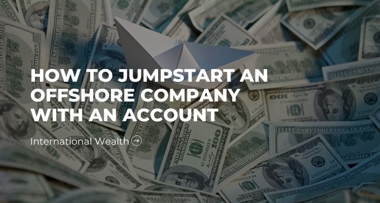 Offshore company + account - image