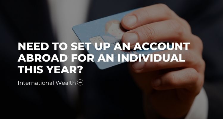 Picture - account abroad