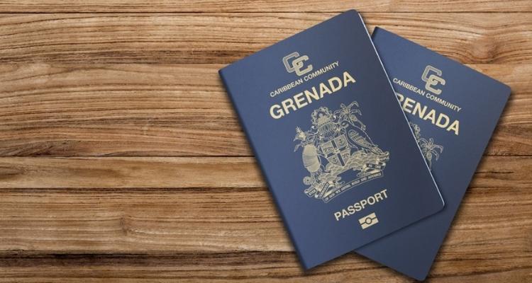 Grenada passport - picture