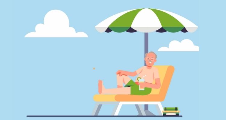 Pension abroad - picture
