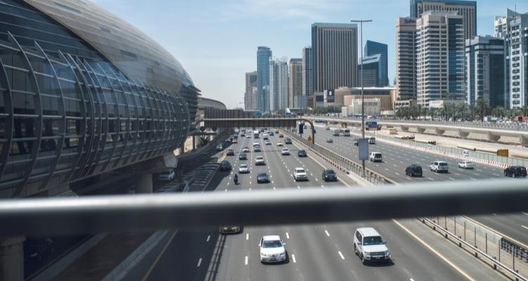 Dubai traffic