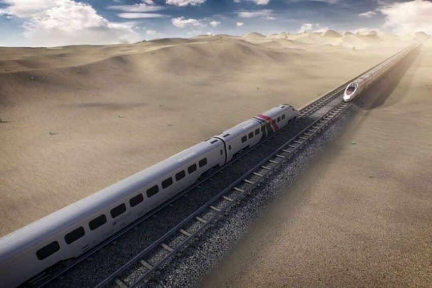 Etihad Rail Passenger Train